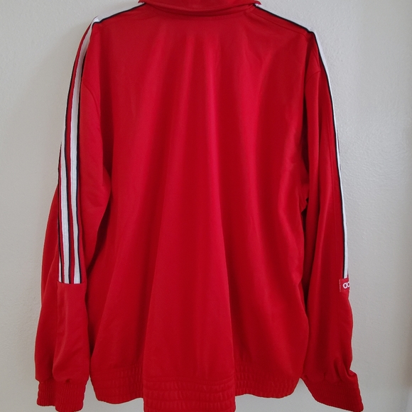 Adidas Red track Jacket - Picture 2 of 5